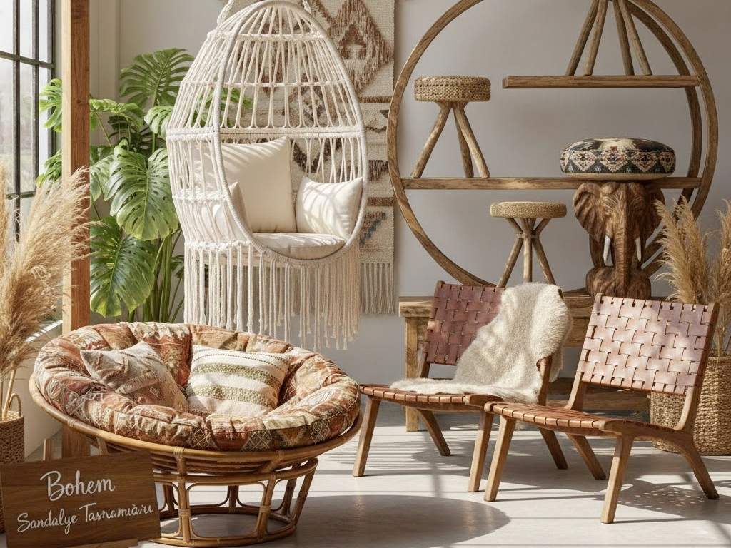 Bohem Sandalye Modelleri