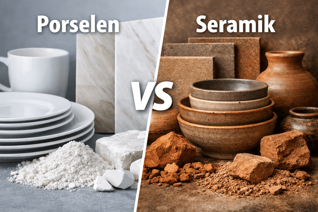 Porselen ve Seramik Arasındaki Farklar