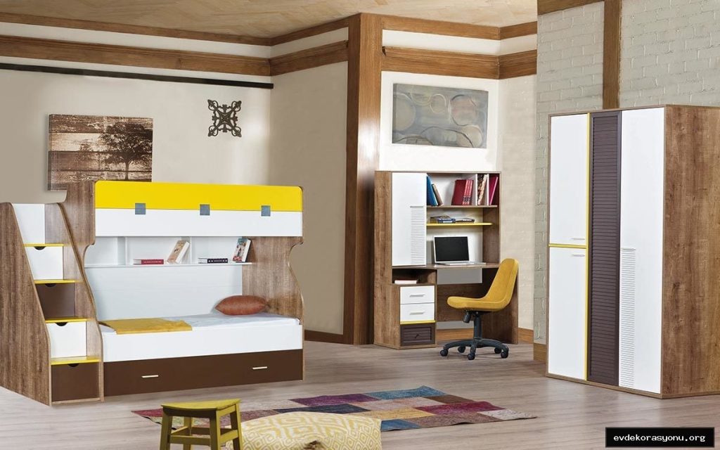 Çocuk odası ranza modelleri seçerken güvenlik, malzeme ve tasarım nasıl değerlendirilir? Doğru ranzayı bulmak için bilmeniz gereken her şey burada. Çocuk odasında ahşap ranza modeli, merdiven ve depolama çekmeceli güvenli çift katlı yatak tasarımı