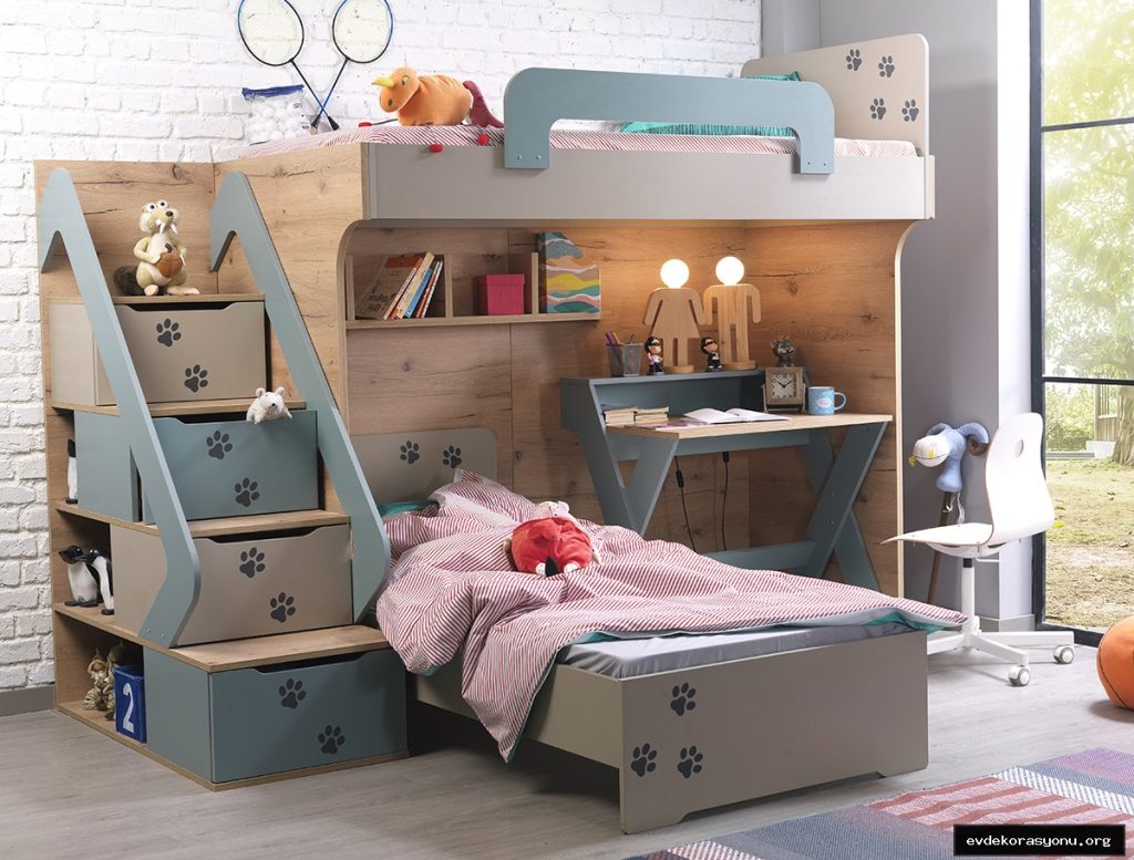 Çocuk odası ranza modelleri seçerken güvenlik, malzeme ve tasarım nasıl değerlendirilir? Doğru ranzayı bulmak için bilmeniz gereken her şey burada. Çocuk odasında ahşap ranza modeli, merdiven ve depolama çekmeceli güvenli çift katlı yatak tasarımı
