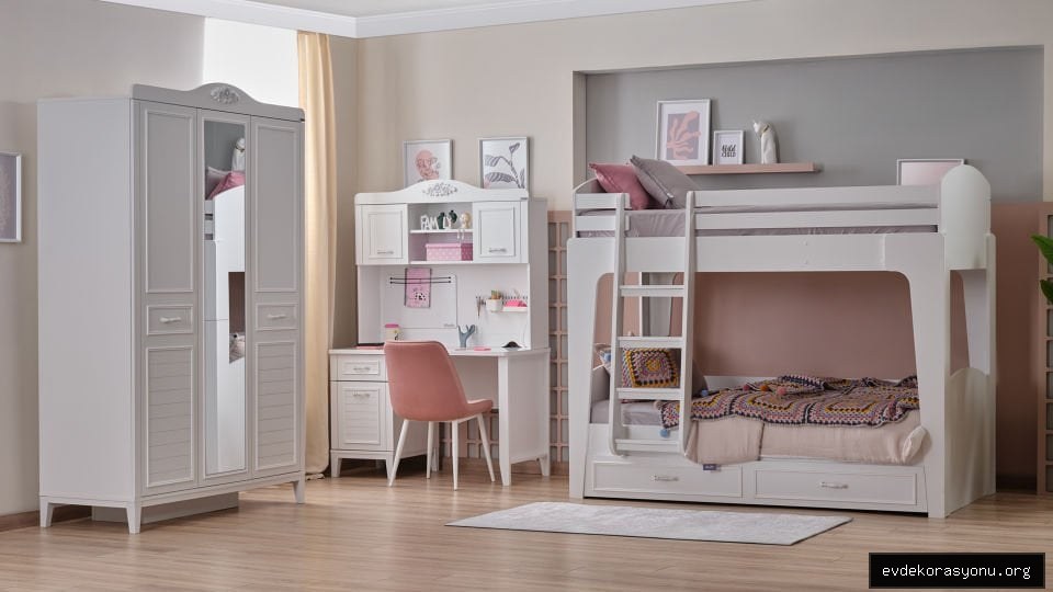 Çocuk odası ranza modelleri seçerken güvenlik, malzeme ve tasarım nasıl değerlendirilir? Doğru ranzayı bulmak için bilmeniz gereken her şey burada. Çocuk odasında ahşap ranza modeli, merdiven ve depolama çekmeceli güvenli çift katlı yatak tasarımı