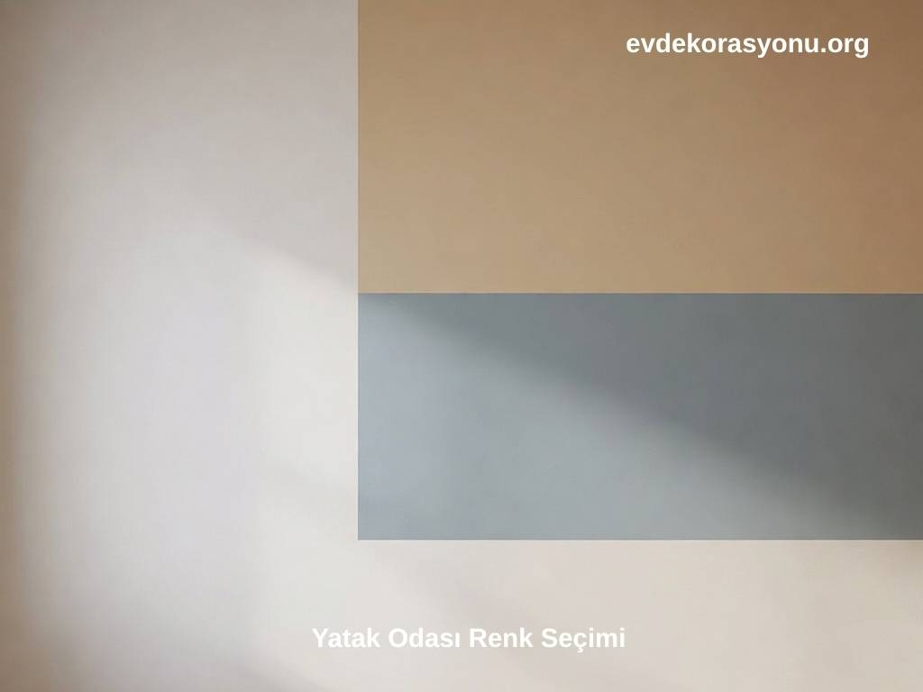 Yatak Odasına Duvar Rengi Seçimi